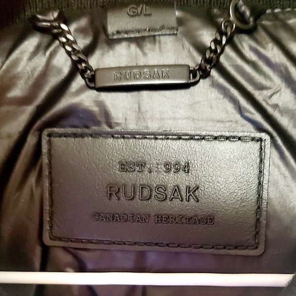 Rudsak NEW Premium quality down filled puffer jacket retail $595 tags on - Picture 5 of 12
